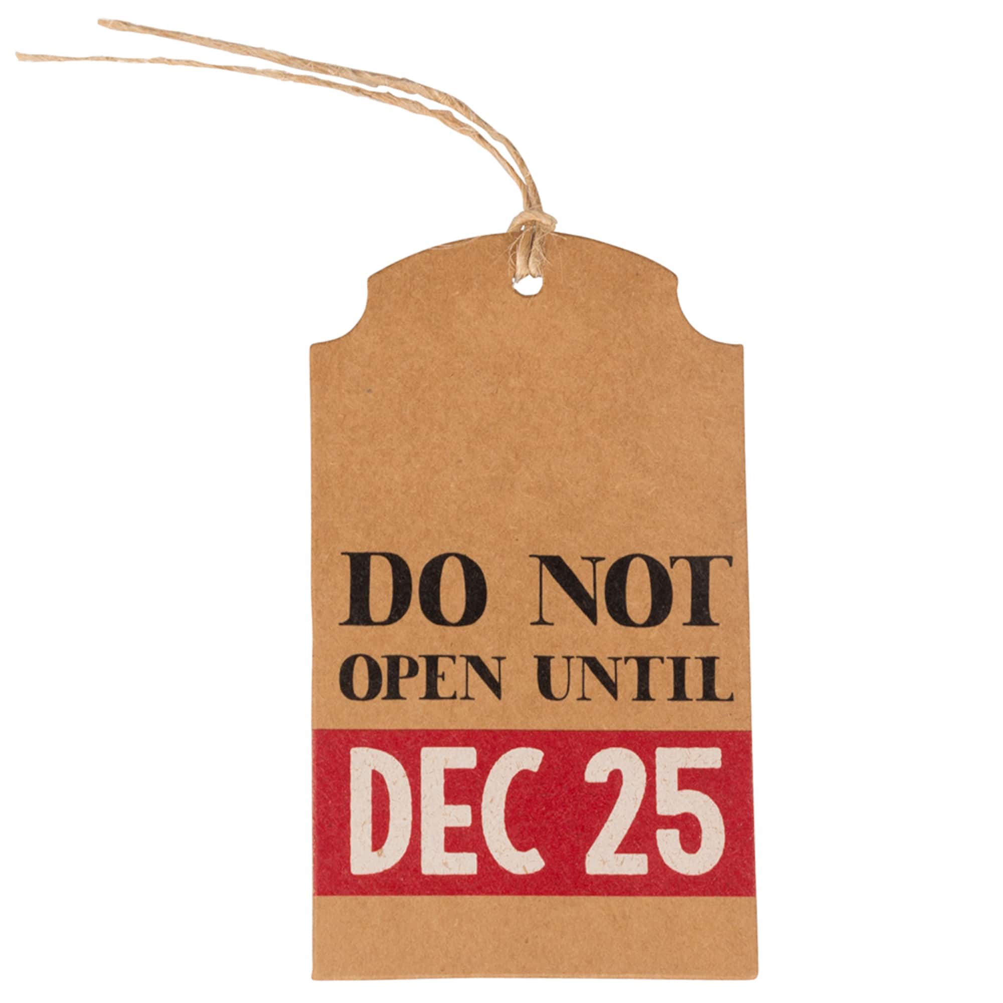 JAM Paper Do Not Open Holiday Gift Tags, 16ct.